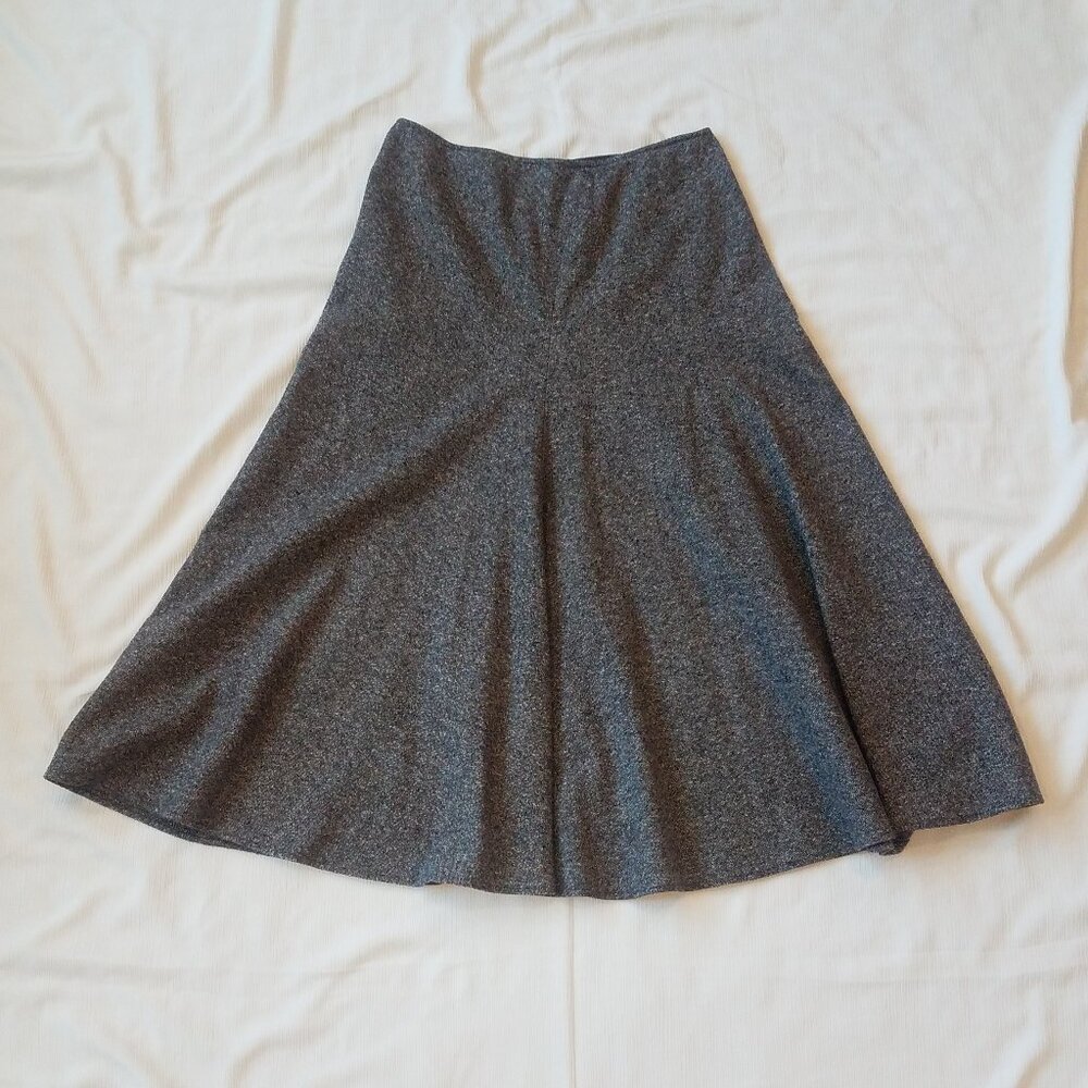 COPY - JONES NEW YORK- Wool & Silk blend Midi skirt SIZE 8